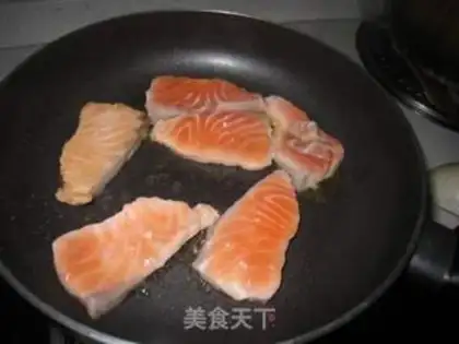 Make Fried salmon step 2
