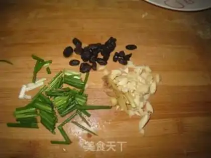 Make Bean veal with fried apricot mushrooms step 1