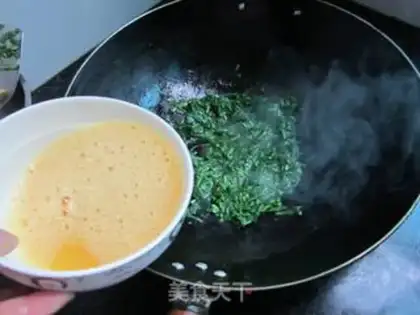 Make Cream fried eggs step 5