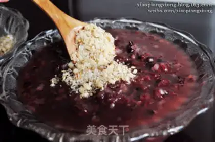 Make Sweet walnut porridge step 4