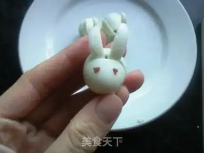 Make A quail egg rabbit step 5