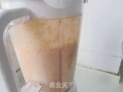 Make A papaya milkshake step 7