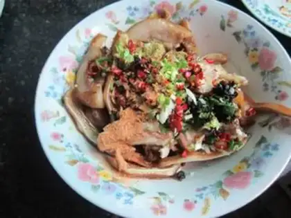 Make ♪ And cold pig ears ♪ step 4