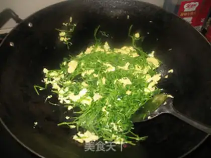 Make Eggs and beans step 7