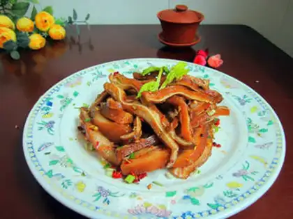 Make ♪ And cold pig ears ♪ step 6