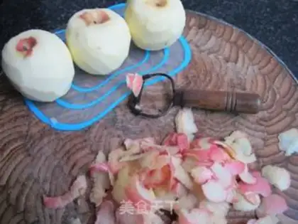 Make Microwave apple dry step 1