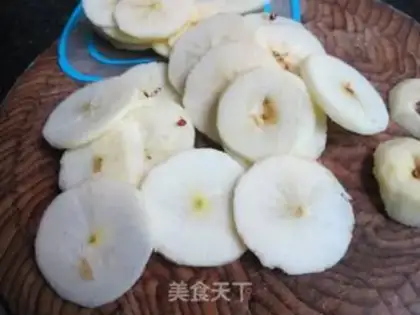 Make Microwave apple dry step 2