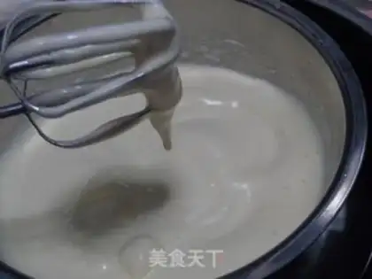 Make Christmas white forest cake step 0