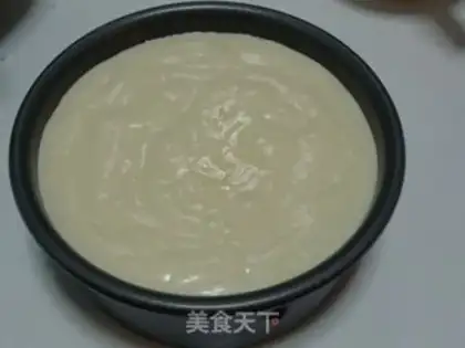 Make Christmas white forest cake step 3