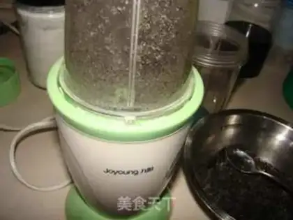Make Black sesame soup step 0