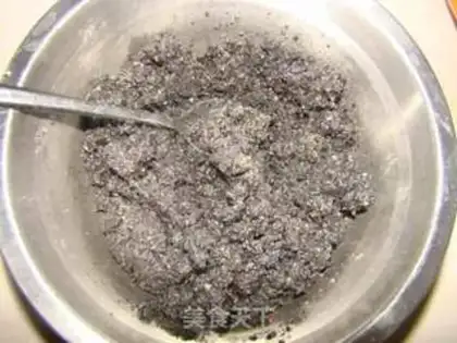Make Black sesame soup step 1