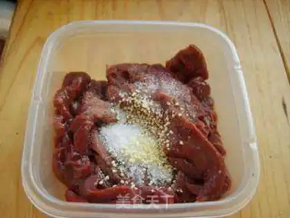 Make French pork liver step 1