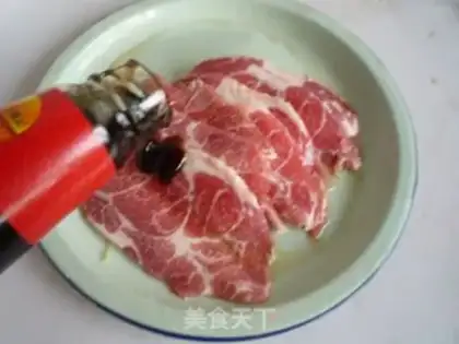 Make Plum fried tofu step 2