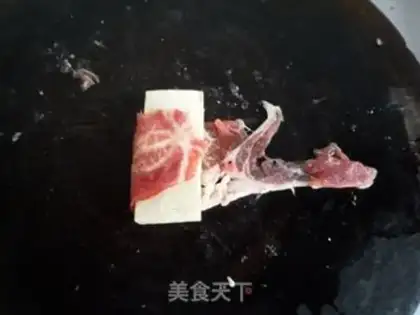 Make Plum fried tofu step 12