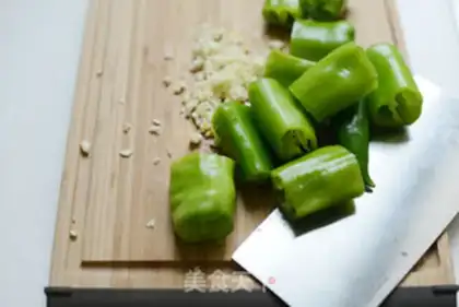 Make Skin peppers step 1