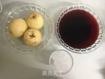 Make Drunk pears step 0
