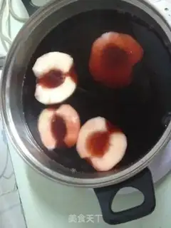 Make Drunk pears step 4