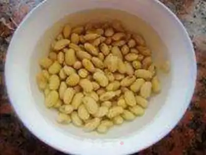 Make The soybeans step 0