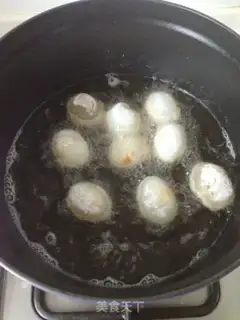 Make The sea cucumbers lead pigeon eggs step 3