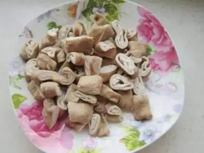 Make Fat intestine tofu step 0