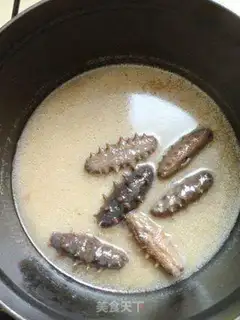Make The sea cucumbers lead pigeon eggs step 7