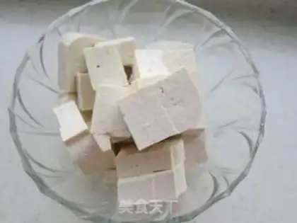 Make Fat intestine tofu step 1