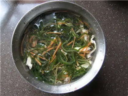 Make The seaweed step 6