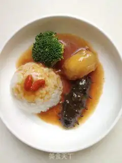 Make The sea cucumbers lead pigeon eggs step 9