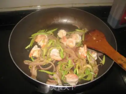 Make Shrimp pasta step 10