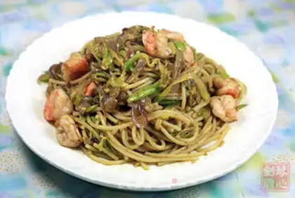 Make Shrimp pasta step 15