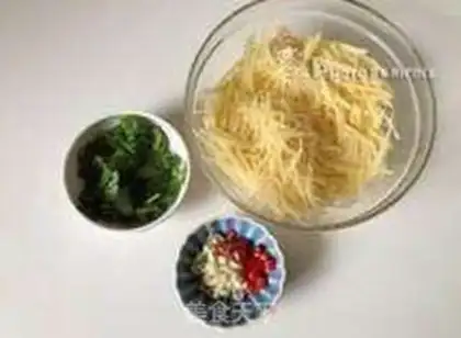 Make Onion and potatoes step 1