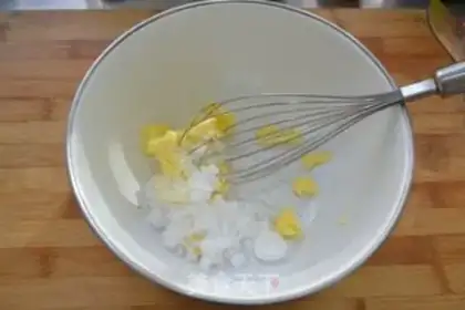 Make A little soy sauce step 1