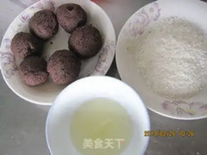 Make Red Bean Snowflake Bread step 2