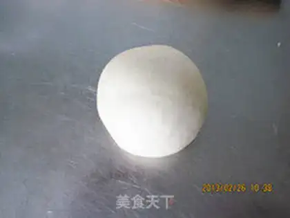 Make Red Bean Snowflake Bread step 5