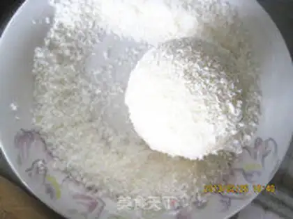 Make Red Bean Snowflake Bread step 7