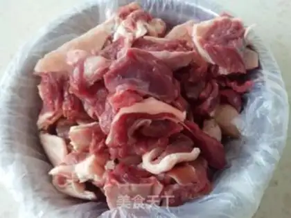 Make # Clear the beef radish # step 0
