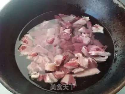 Make # Clear the beef radish # step 1