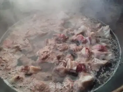 Make # Clear the beef radish # step 2