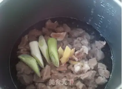 Make # Clear the beef radish # step 5