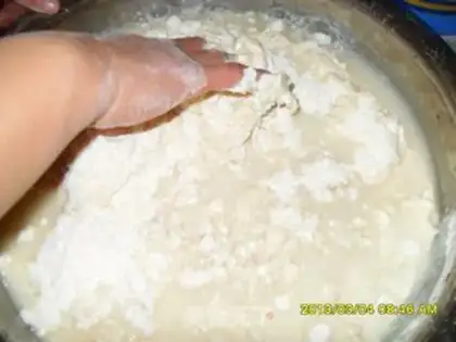 Make Bean buns step 0