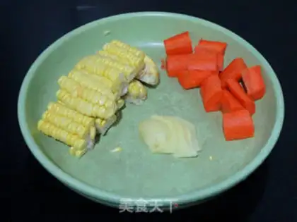 Make Corn ribs soup step 1