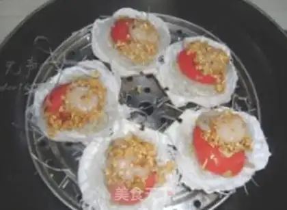Make Garlic fan floss step 9