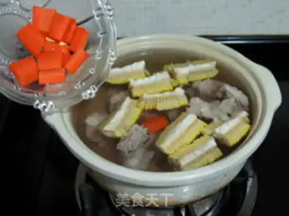 Make Corn ribs soup step 6