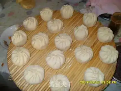 Make Bean buns step 6