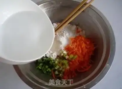 Make Carrot eggcake step 4