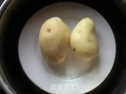 Make Fried potatoes step 1