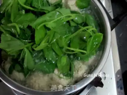 Make Peas sapling soup step 5