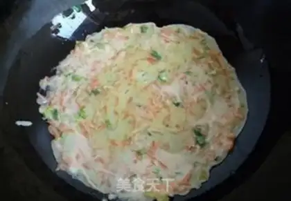 Make Carrot eggcake step 8