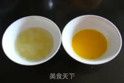 Make Double thick egg step 1