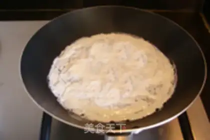 Make Double thick egg step 2